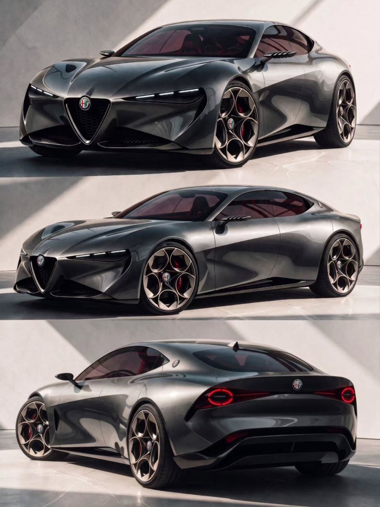 Alfa Romeo Cuorerosso render 