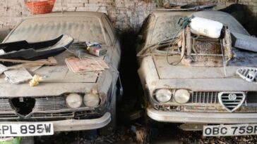 Due Alfa Romeo Alfetta GTV