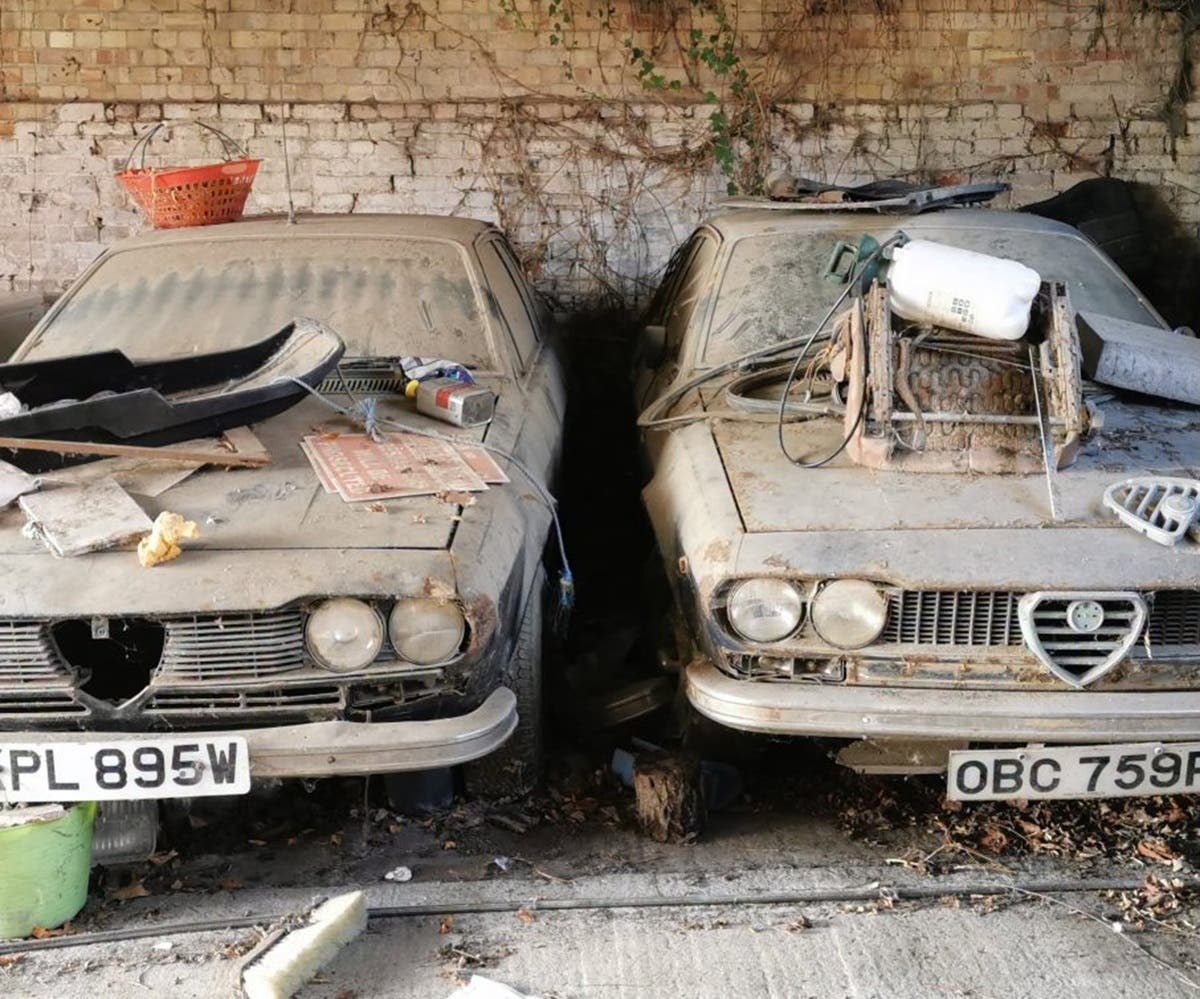 Due Alfa Romeo Alfetta GTV