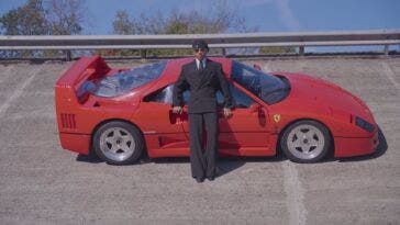 Ferrari F40, Lewis Hamilton