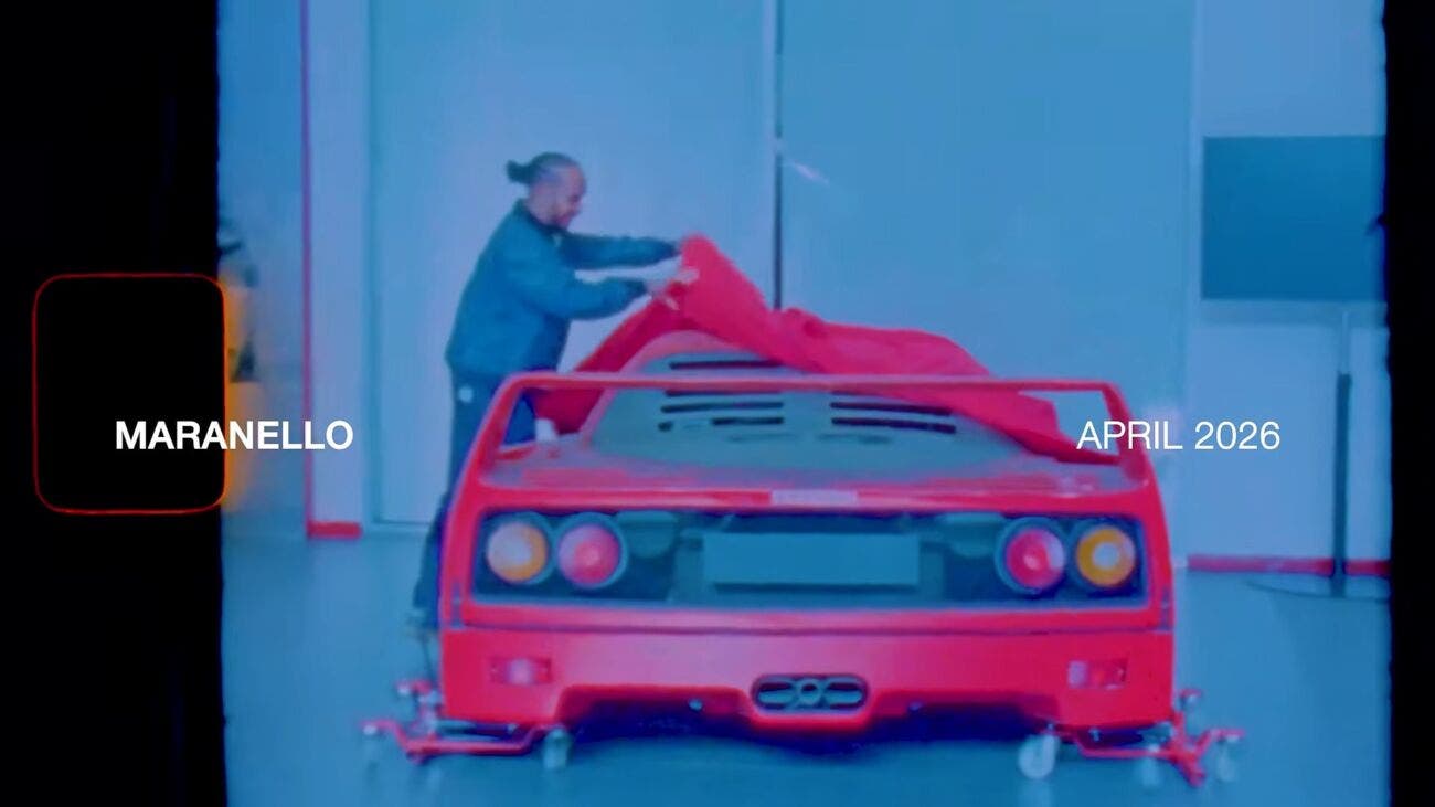 Ferrari F40, Lewis Hamilton
