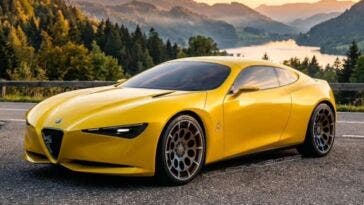 Nuova Alfa Romeo Coupè in stile Cuorerosso