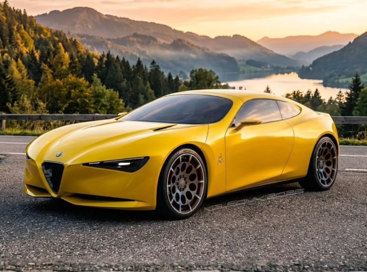 Nuova Alfa Romeo Coupè in stile Cuorerosso