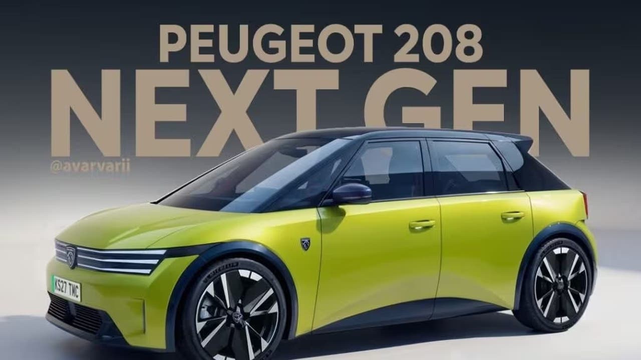 Nuova Peugeot 208 Render Avarvarii