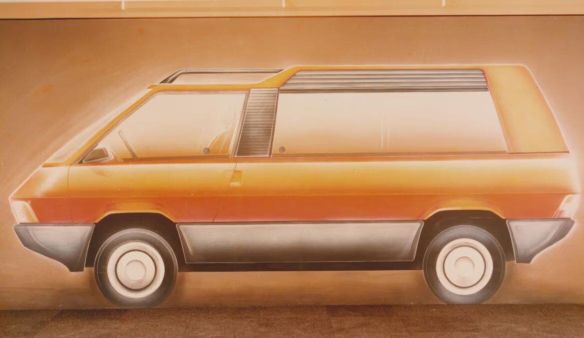 sette posti basata sulla Simca 1307/1308